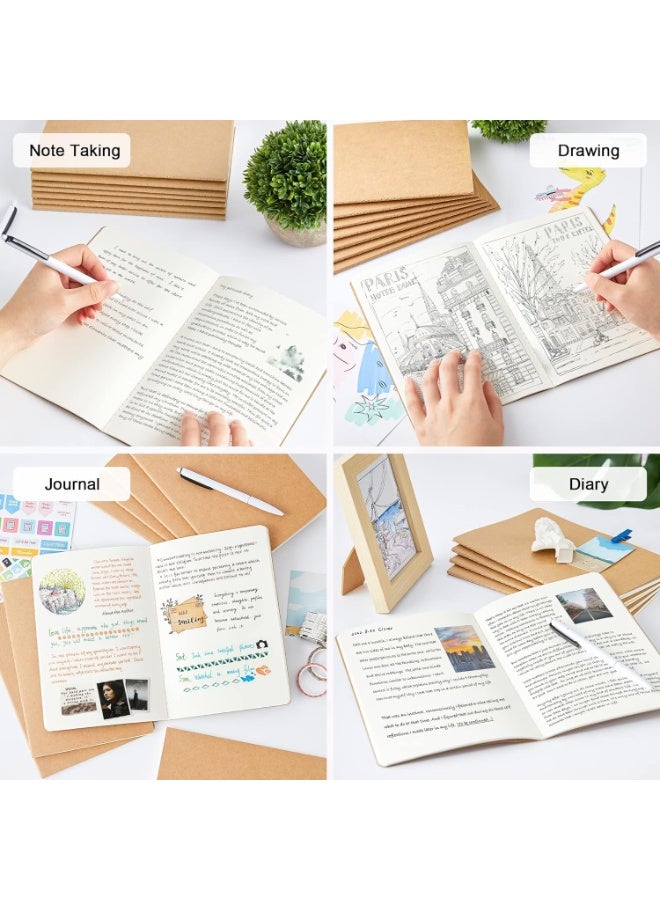 لينلي مجموعة من 8 دفاتر يومية للطلاب والمكتب - Image 4